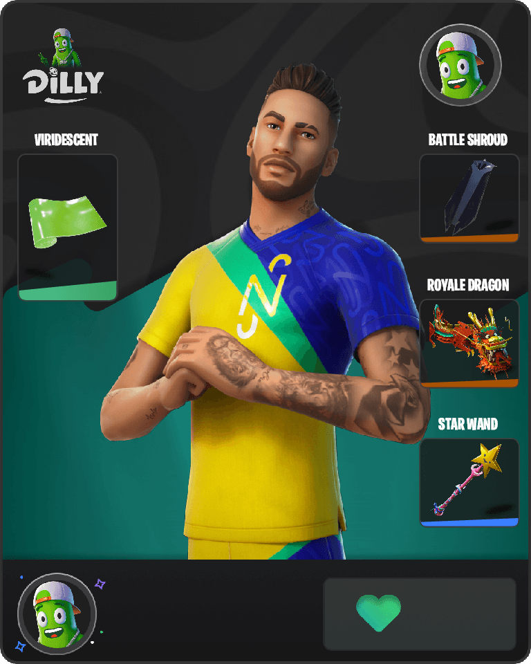 Neymar Jr Fortnite combo