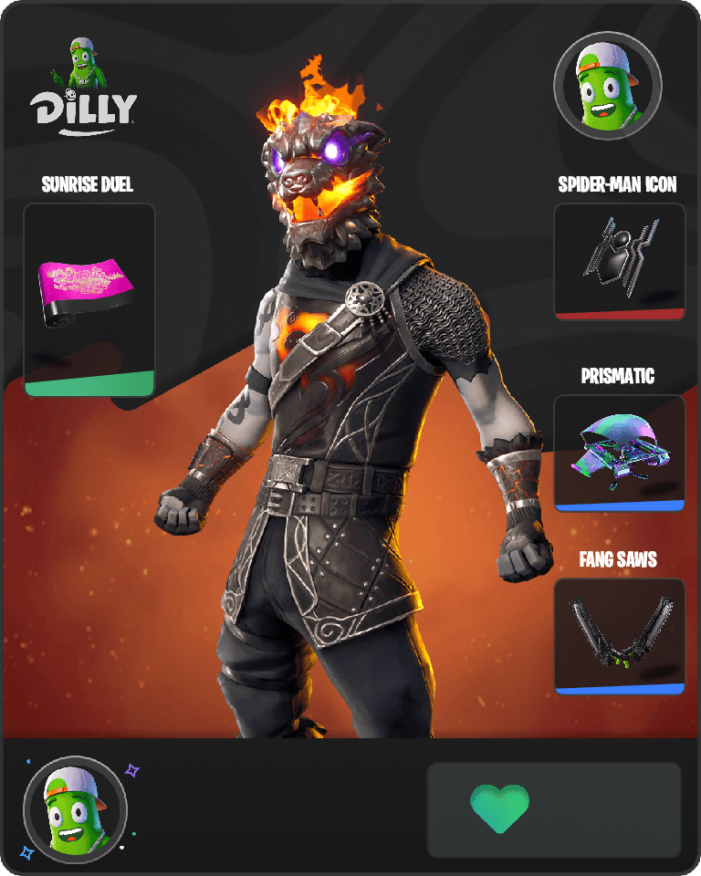 Molten Battle Hound Fortnite combo