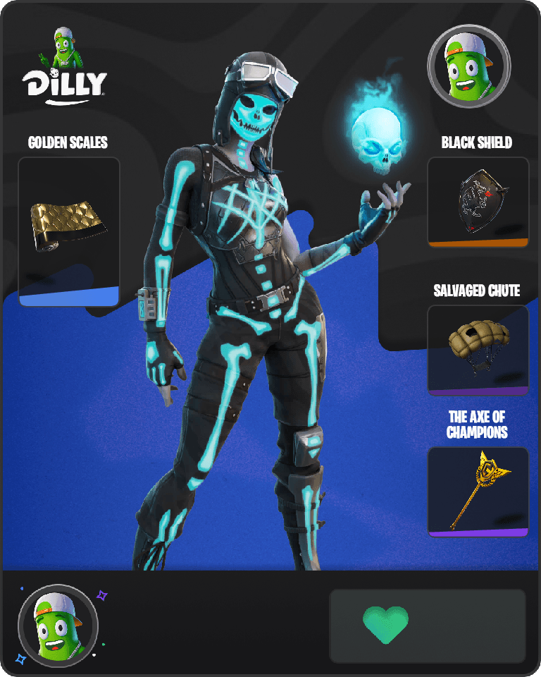 Skeletara Fortnite combo