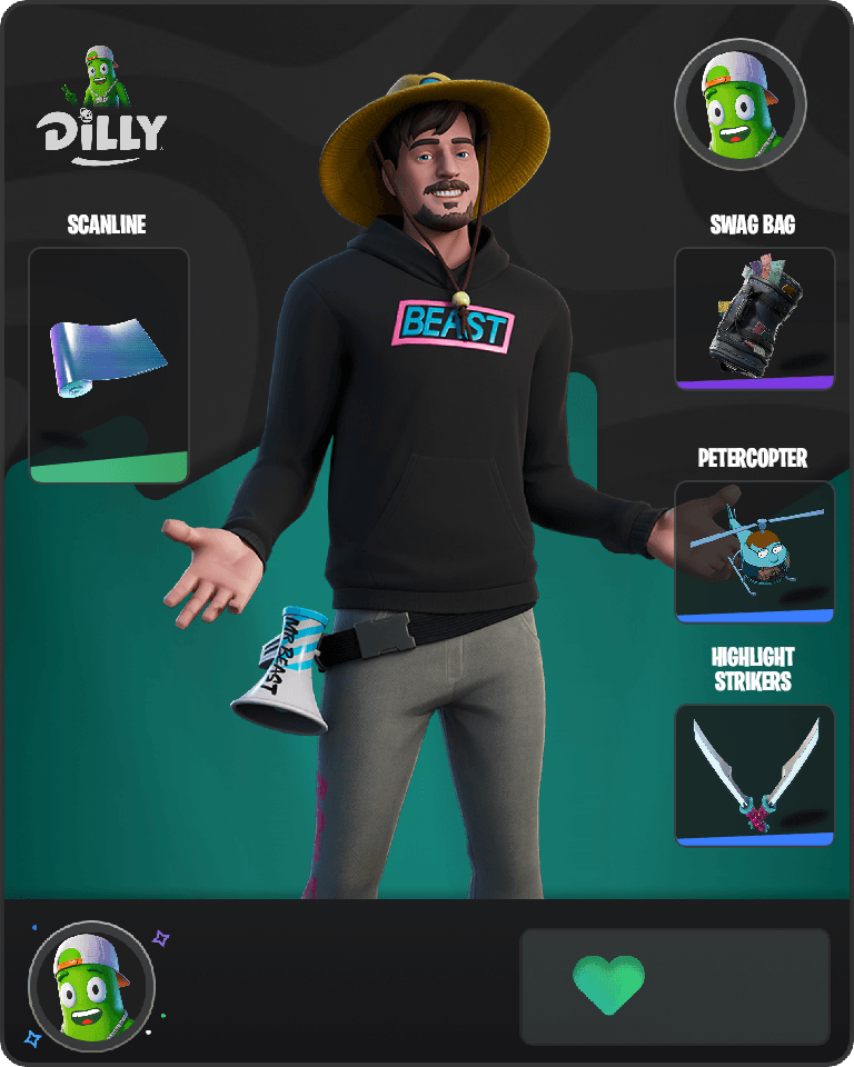MrBeast Fortnite combo