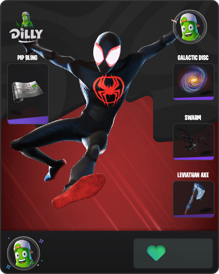 Spider-Man (Miles Morales) Fortnite combo