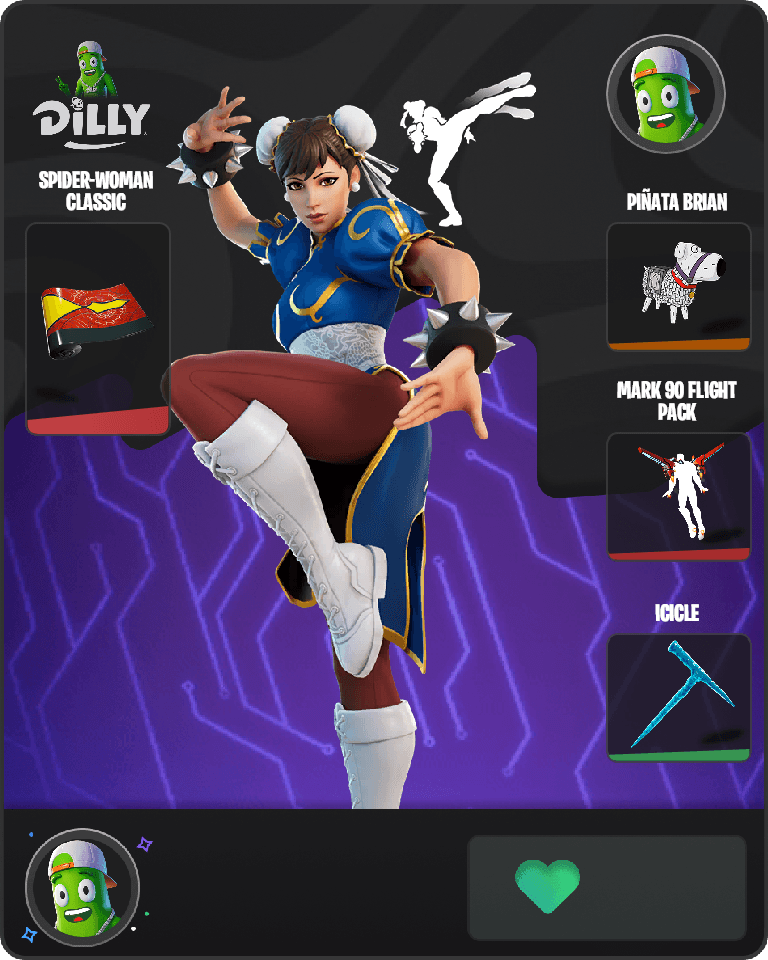 Chun-Li Fortnite combo