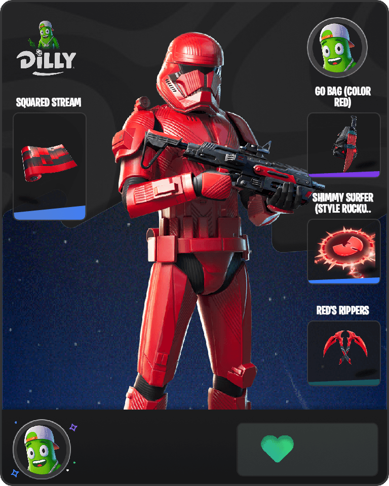 Sith Trooper Fortnite combo