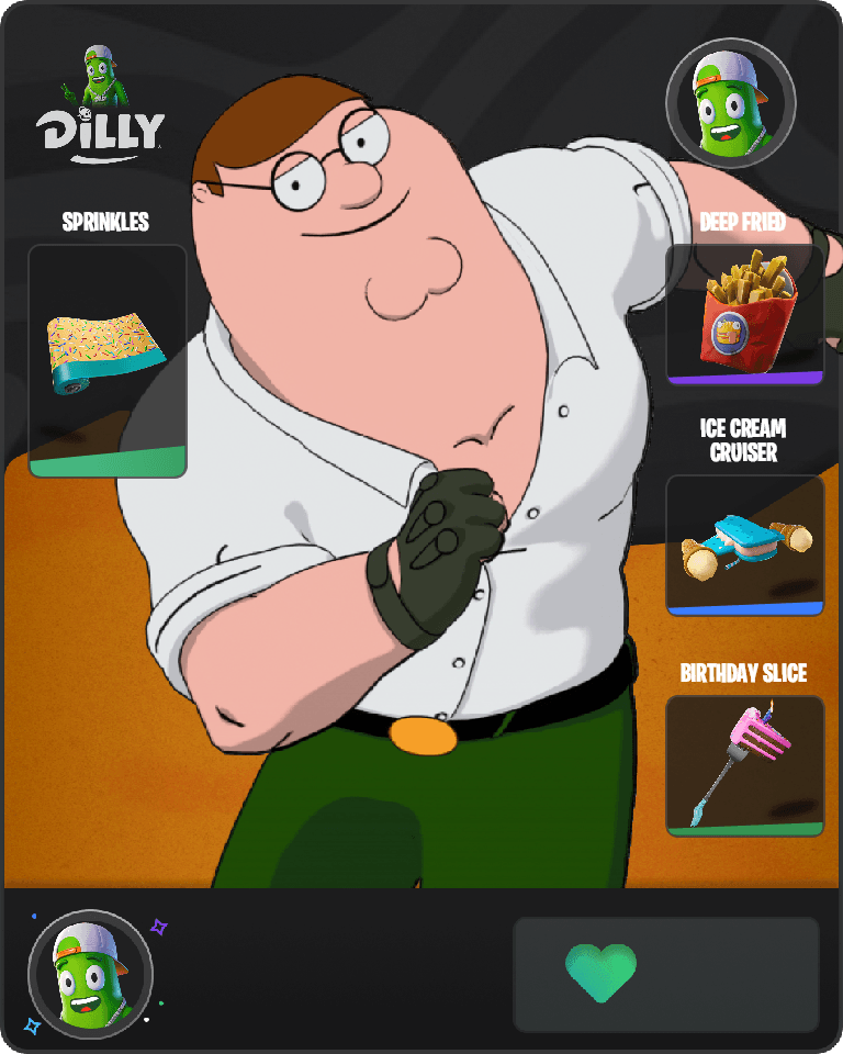 Peter Griffin Fortnite combo
