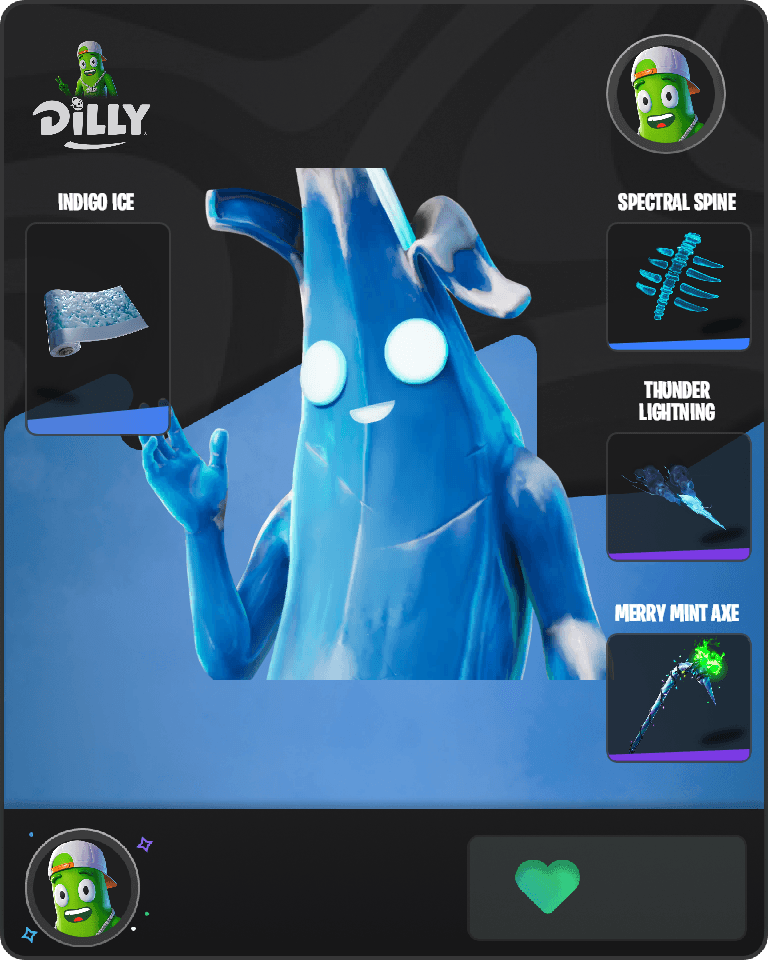 Polar Peely Fortnite combo