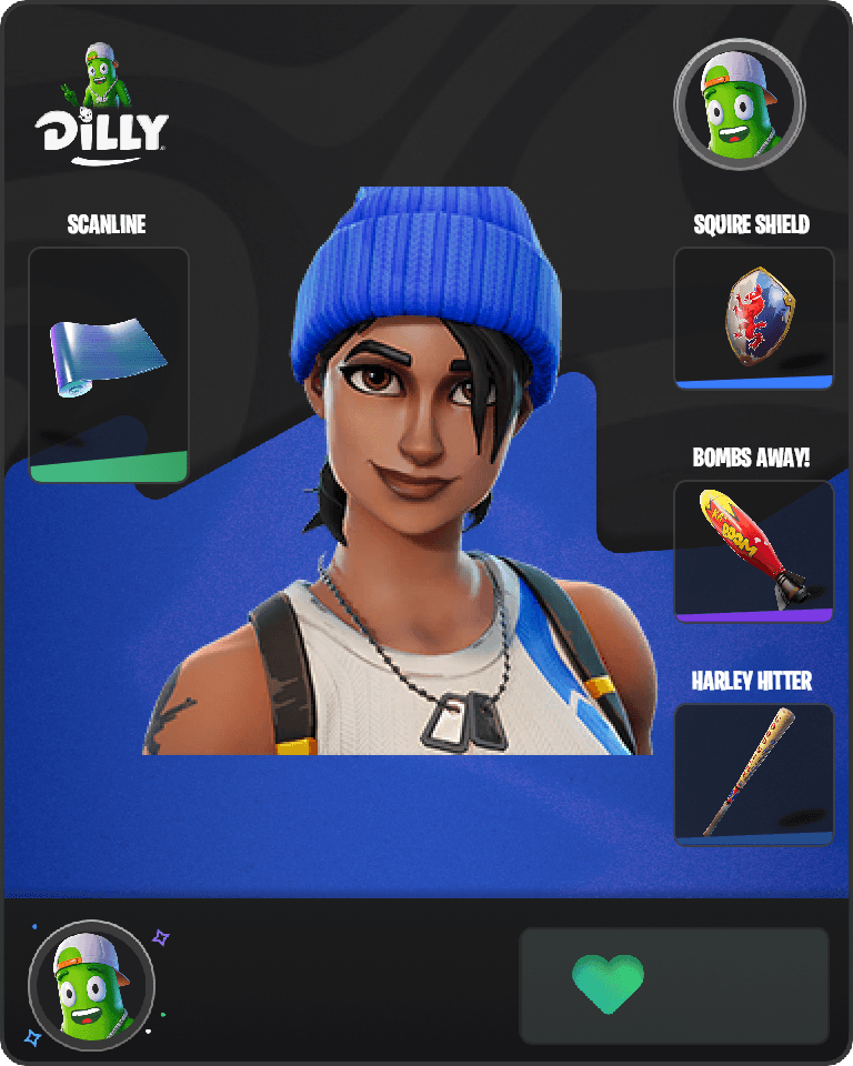 Blue Team Leader Fortnite combo
