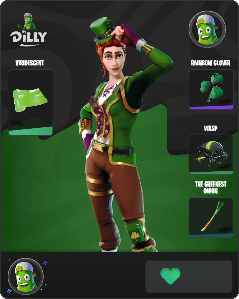 Sgt. Green Clover Fortnite combo
