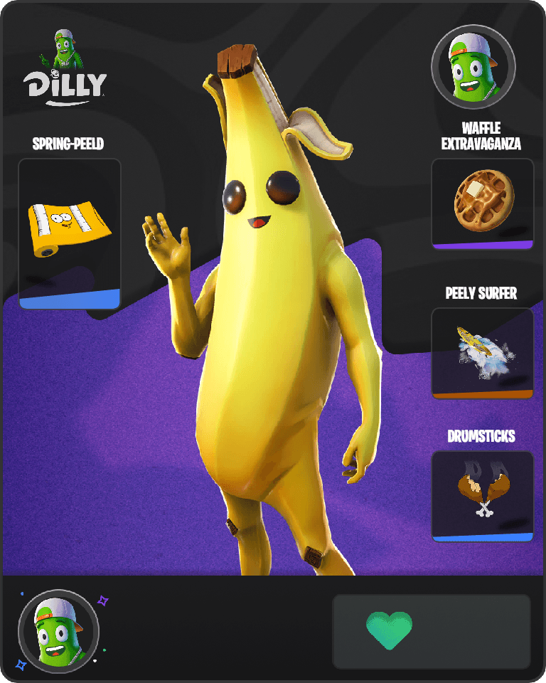 Peely Fortnite combo