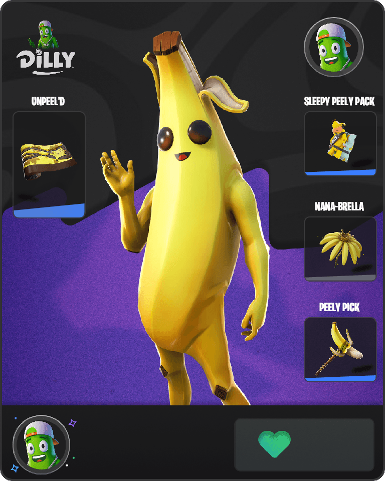Peely Fortnite combo