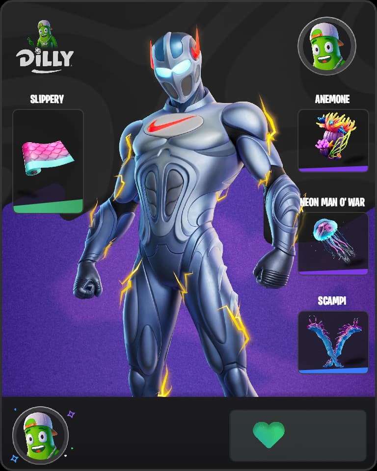 Swooshman Fortnite skin combo