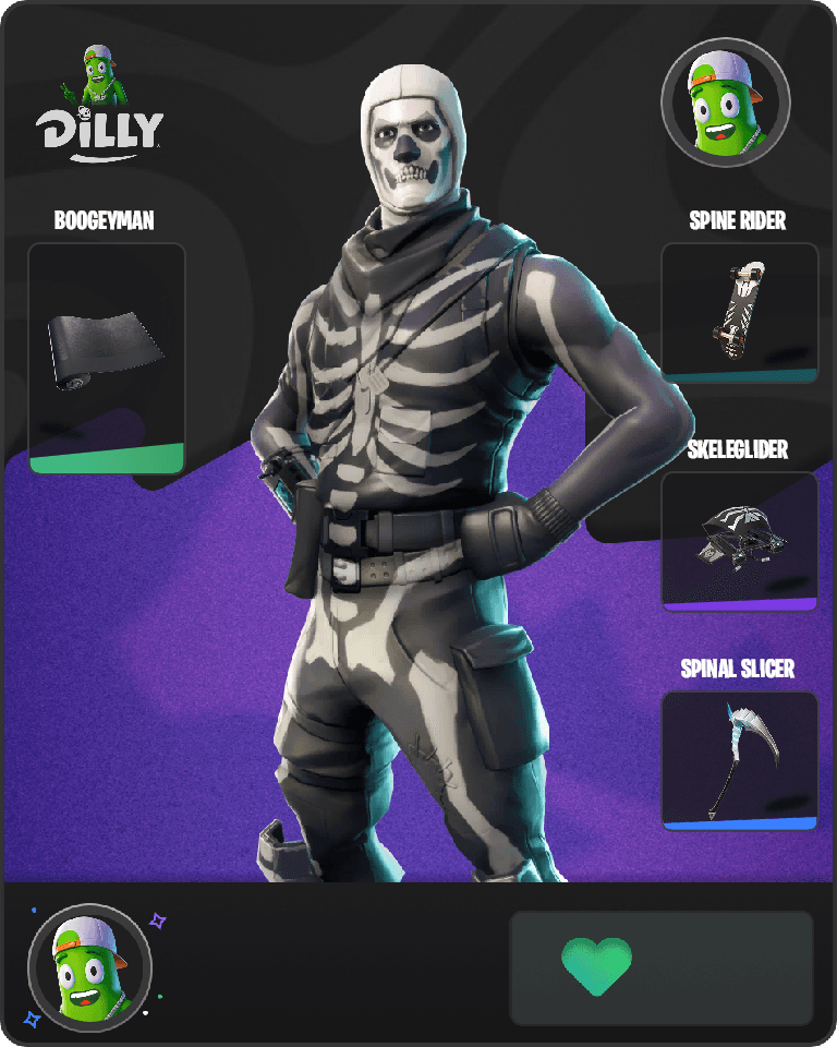 Skull Trooper Fortnite combo