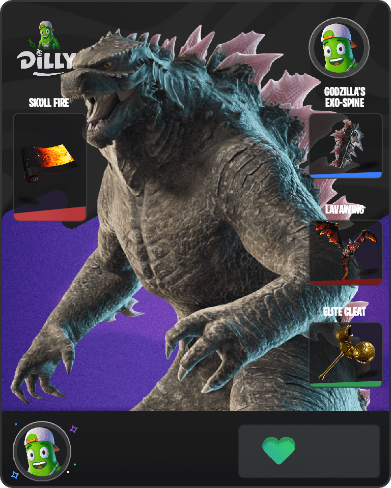 Godzilla Evolved Fortnite combo