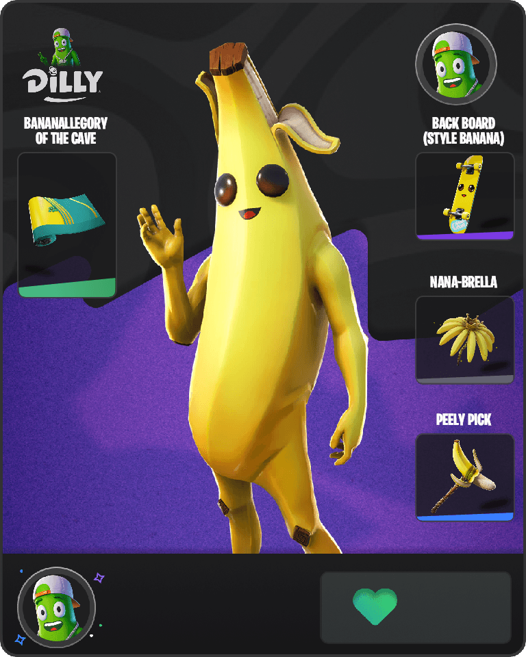 Peely Fortnite combo