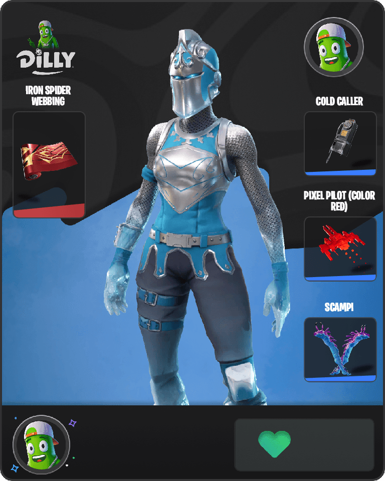 Frozen Red Knight Fortnite combo