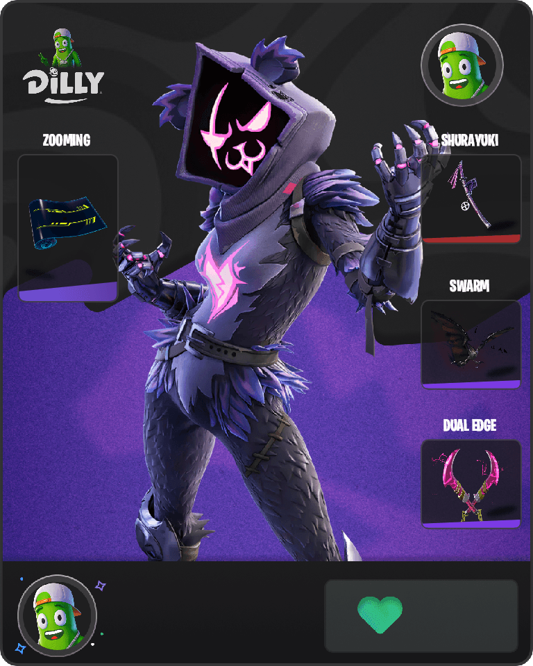 Raven Team Leader Fortnite combo