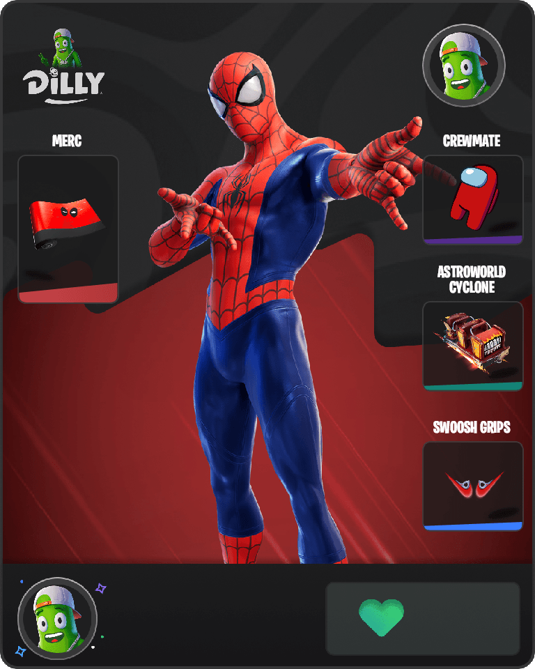 Spider-Man Fortnite combo