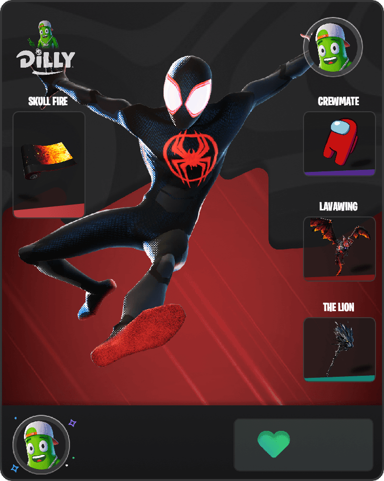 Spider-Man (Miles Morales) Fortnite combo