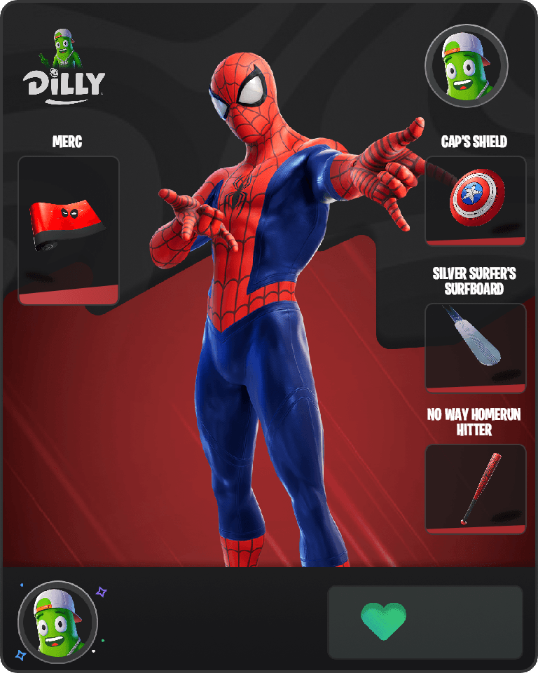 Spider-Man Fortnite combo