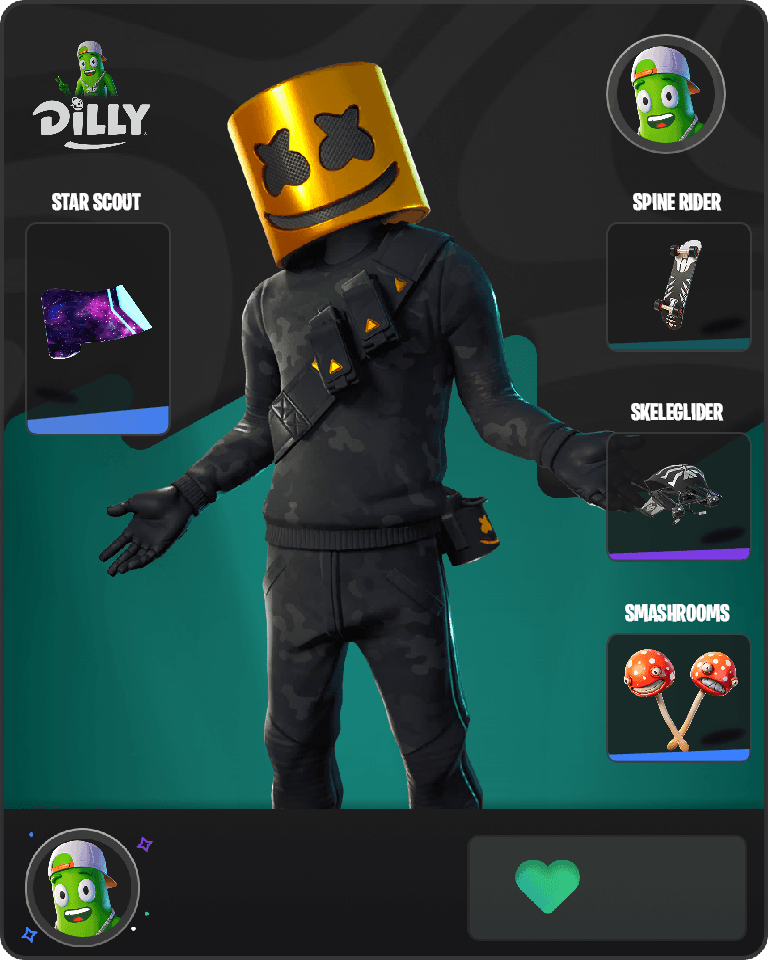 Marshmello Fortnite combo