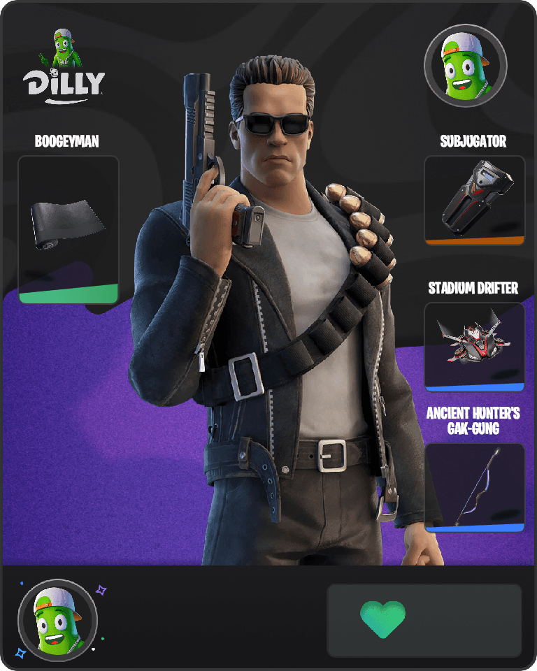 Terminator Fortnite combo