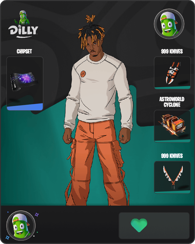 Slayer Juice WRLD Fortnite combo