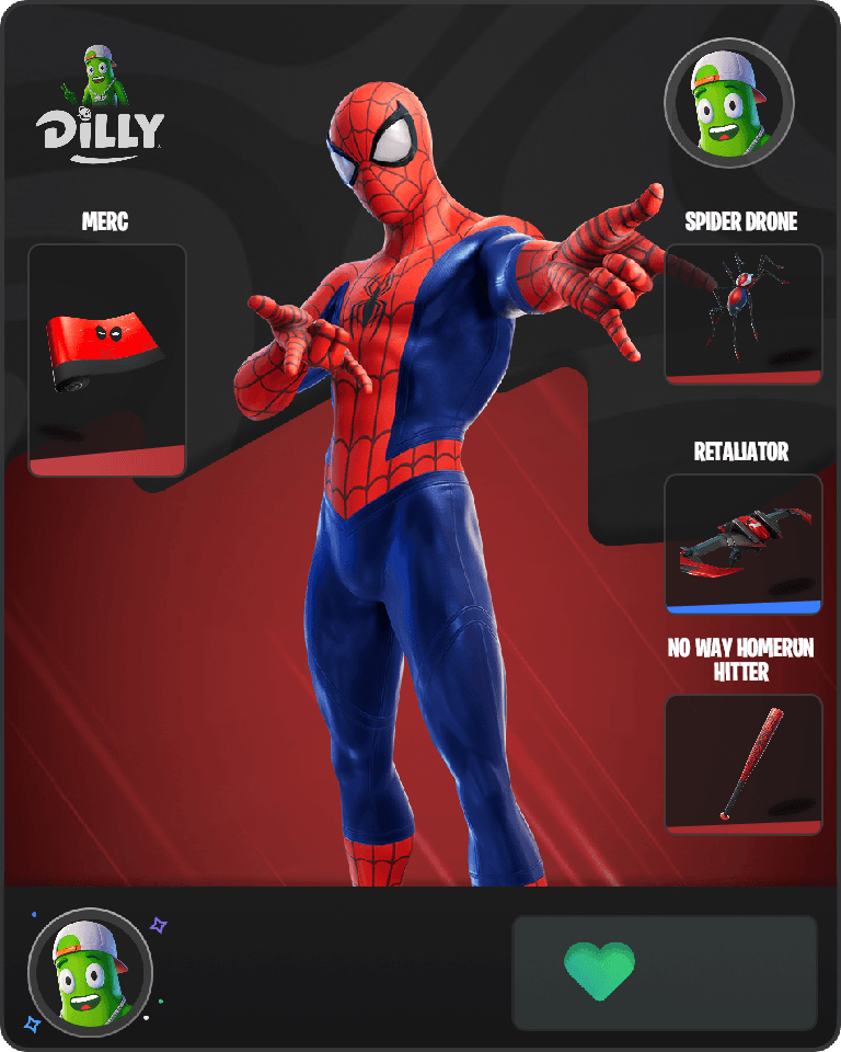 Spider-Man Fortnite combo