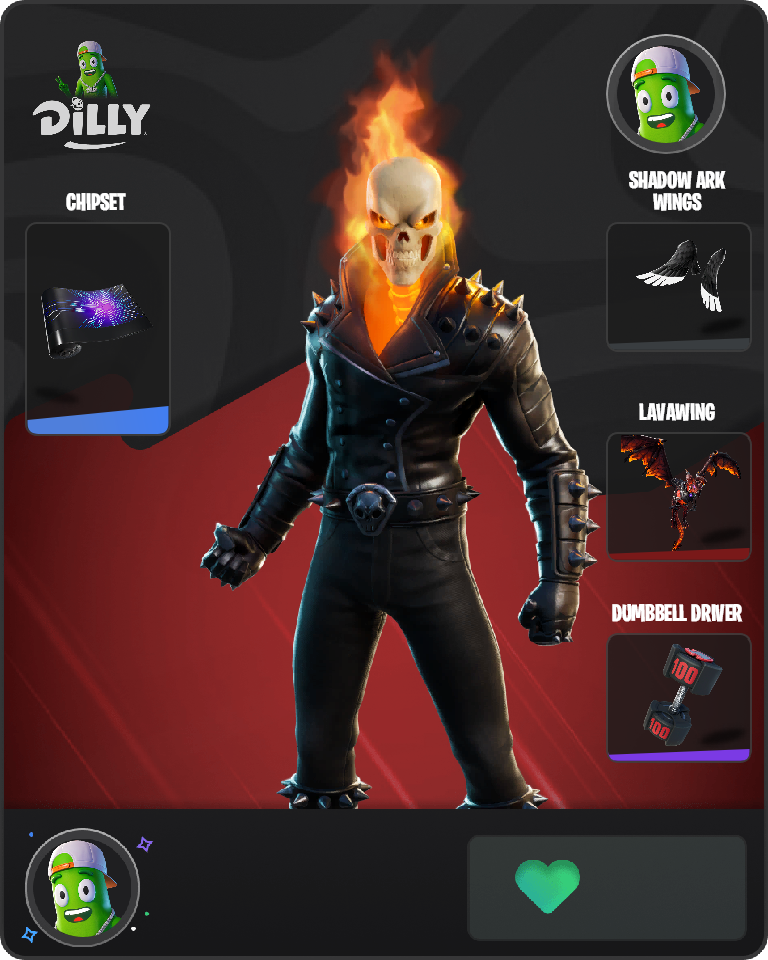 Ghost Rider Fortnite combo
