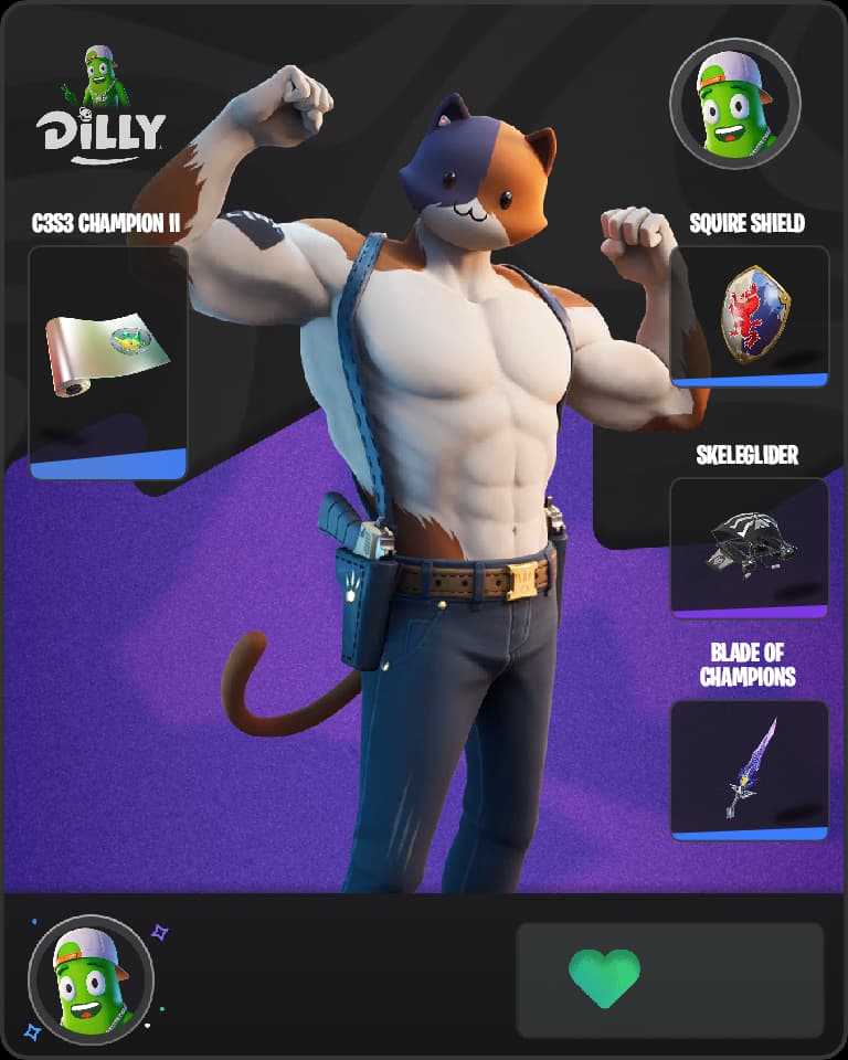 Meowscles combo by Fornitefan23562