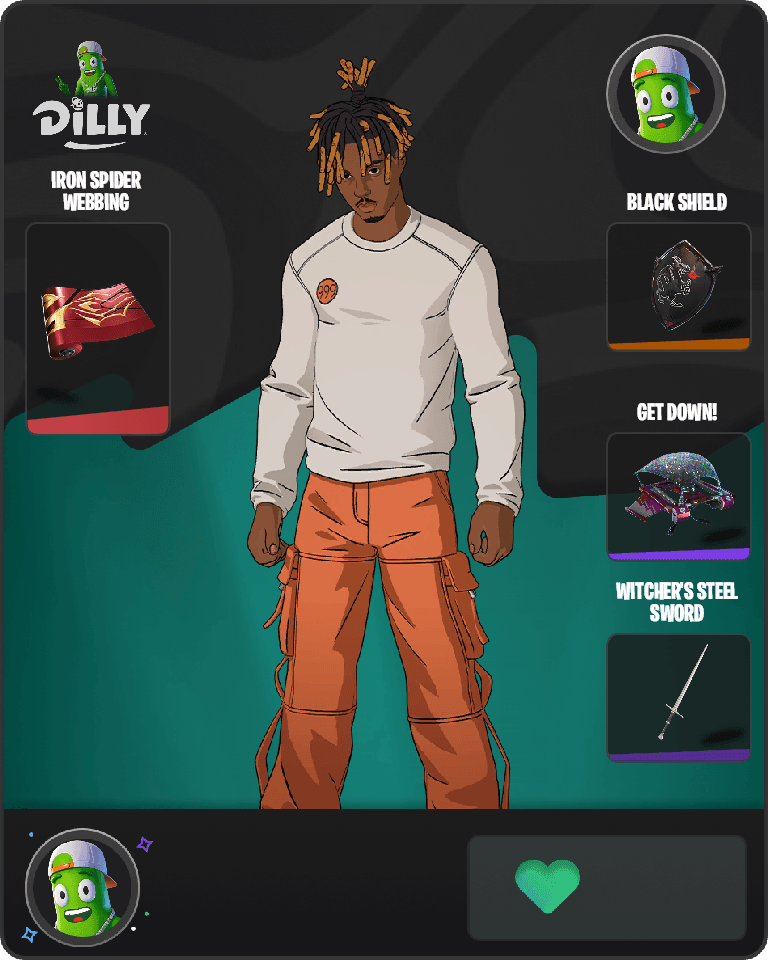 Slayer Juice WRLD Fortnite combo