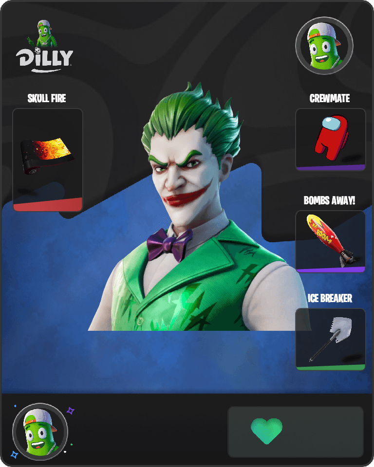 The Joker Fortnite combo