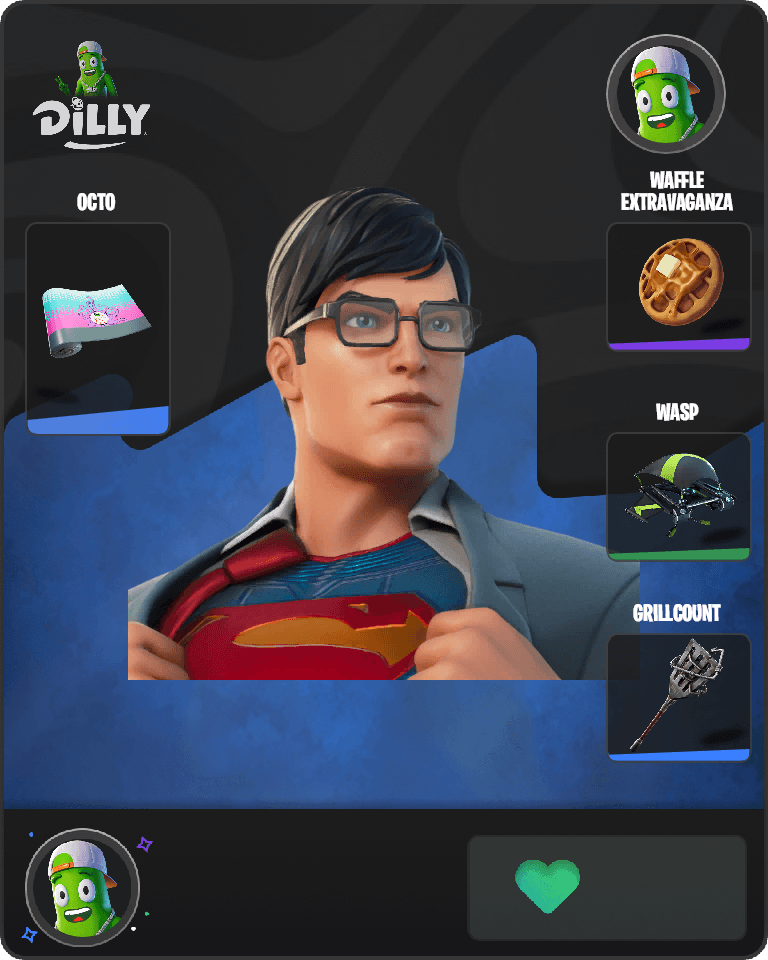 Clark Kent Fortnite combo