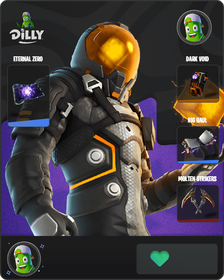 Dark Voyager (Reality Redacted) Fortnite combo