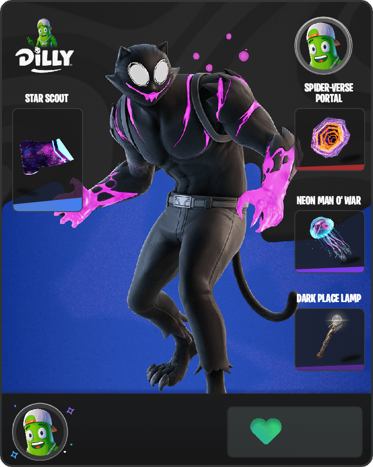 Phantom Meowscles Fortnite combo