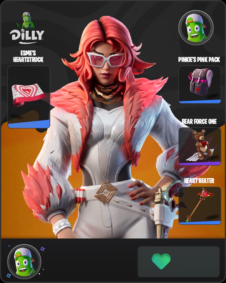 Valeria Fortnite skin combo