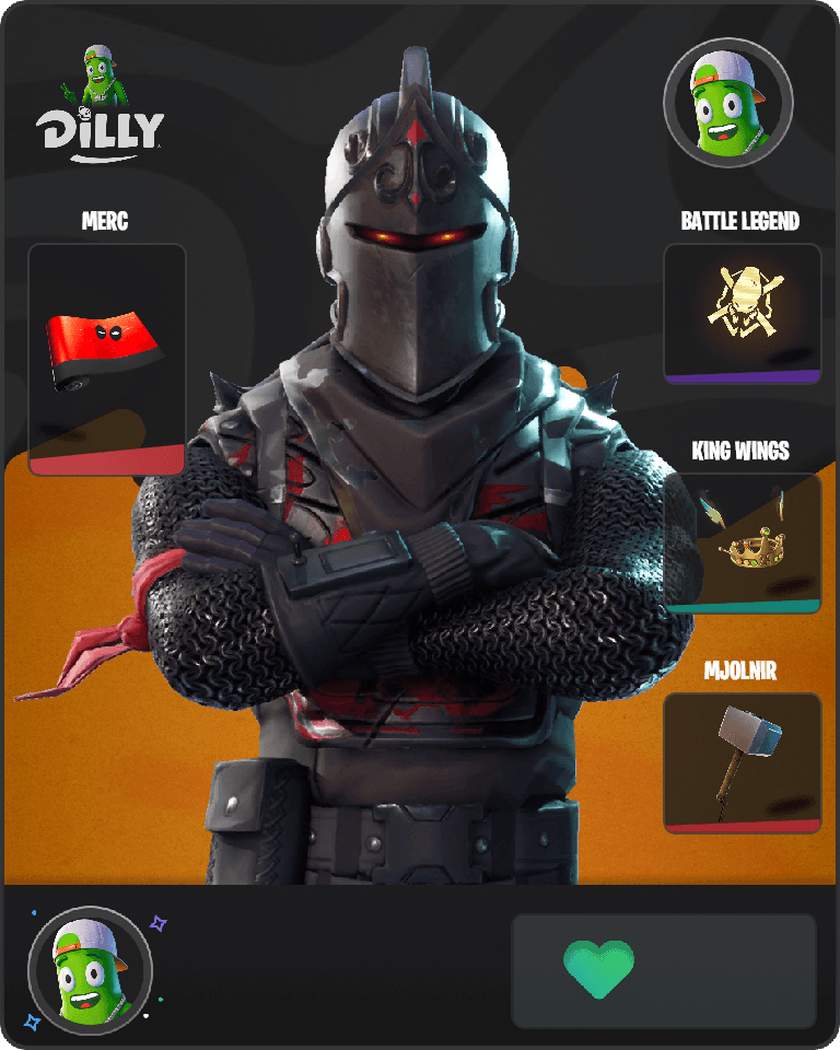 Black Knight Fortnite combo