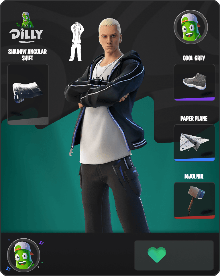 Slim Shady Fortnite combo