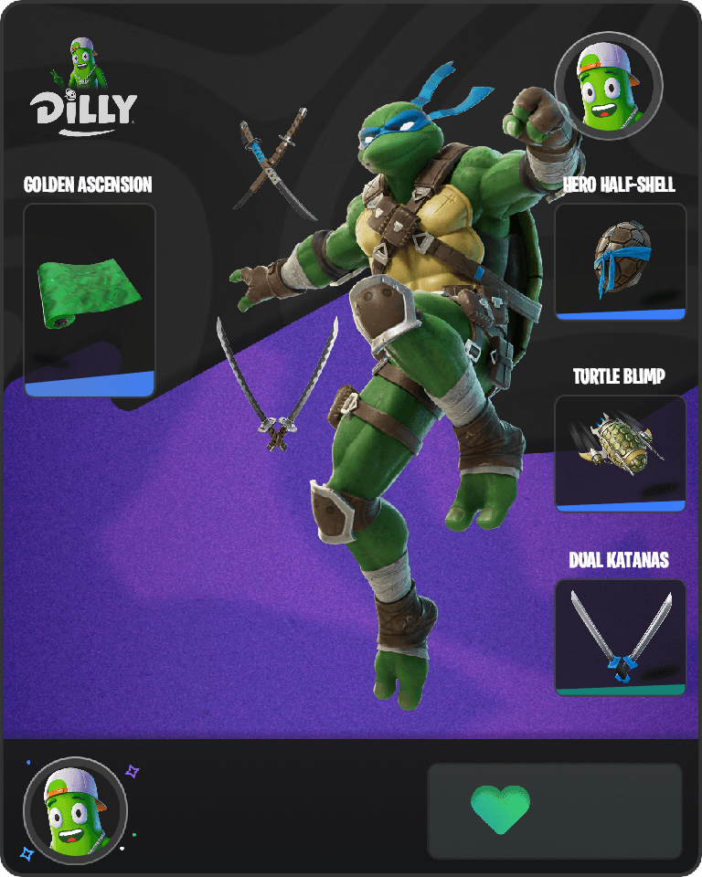 Leonardo Fortnite combo