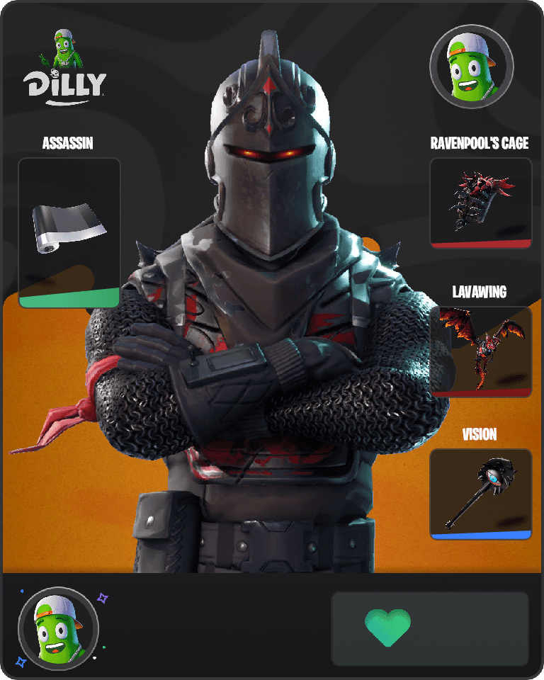 Black Knight Fortnite combo