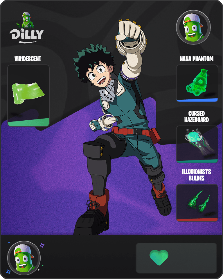 Izuku Midoriya Fortnite combo