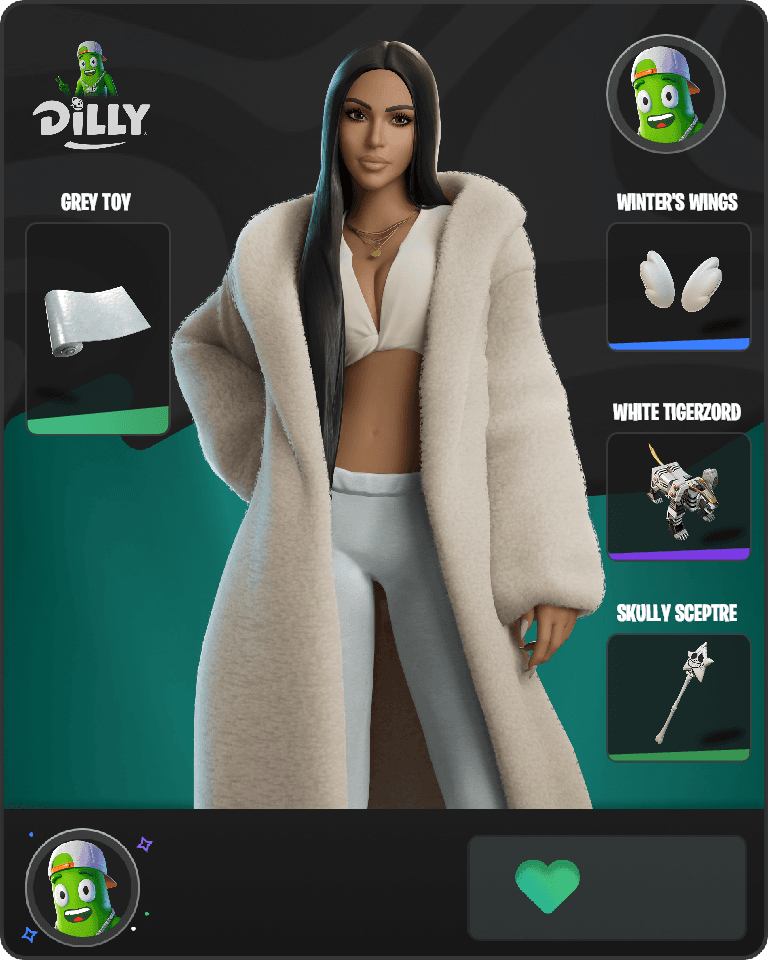 Kim Kardashian Fortnite combo
