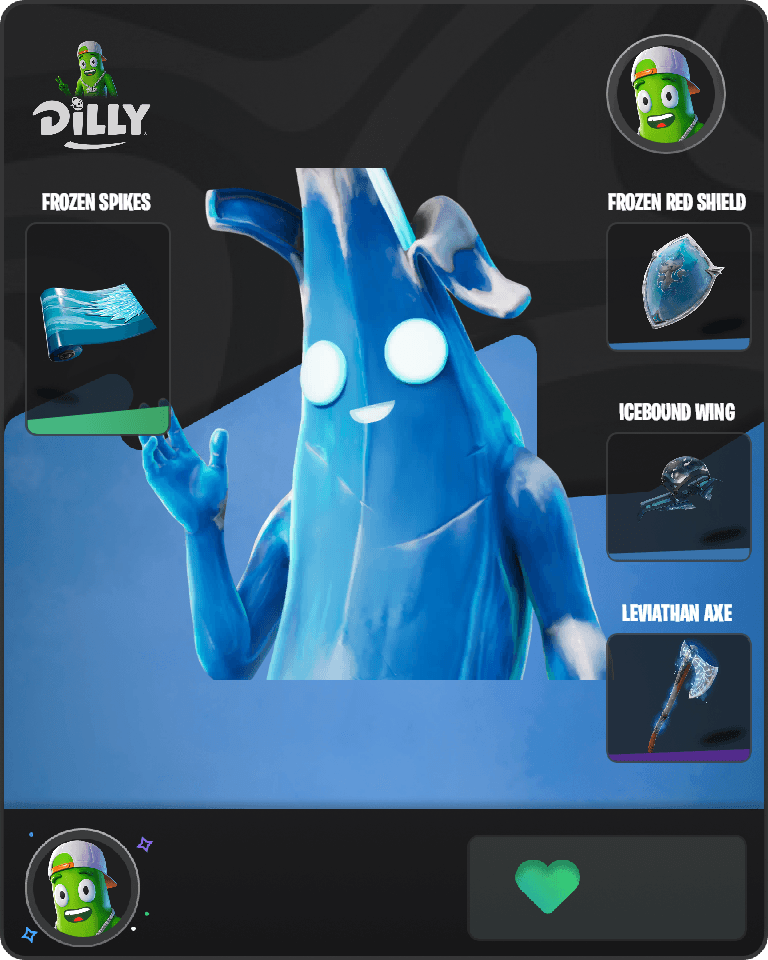 Polar Peely Fortnite combo