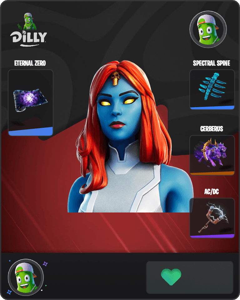 Mystique Fortnite combo