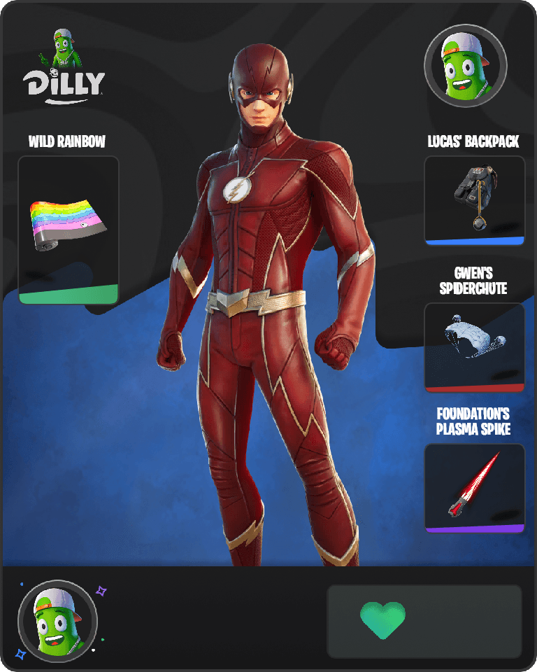 The Flash Fortnite combo