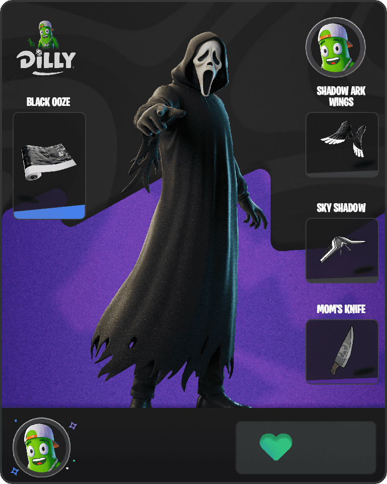 Ghostface Fortnite combo