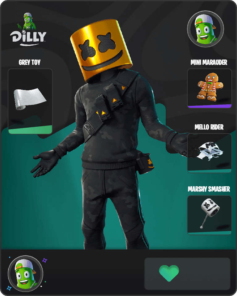 Marshmello Fortnite combo