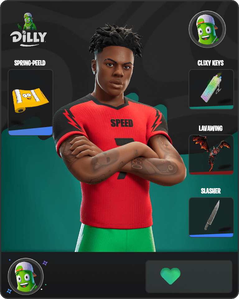 IShowSpeed Fortnite combo