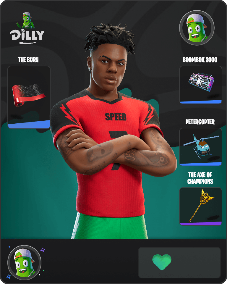 IShowSpeed Fortnite combo
