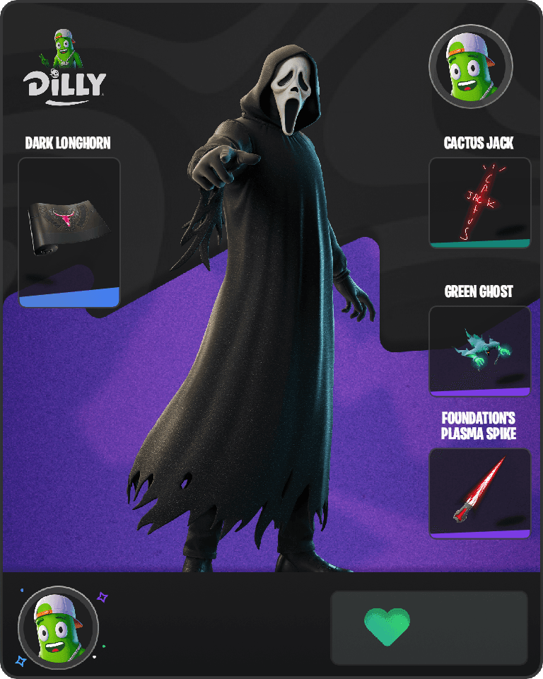 Ghostface Fortnite combo