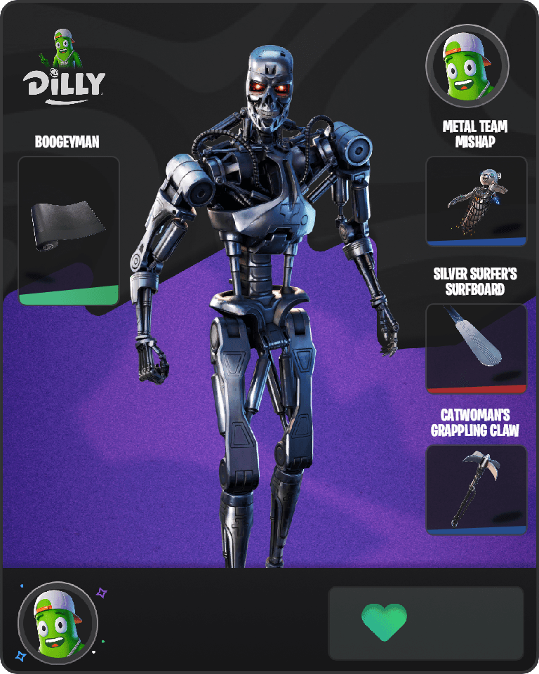 T-800 Fortnite combo
