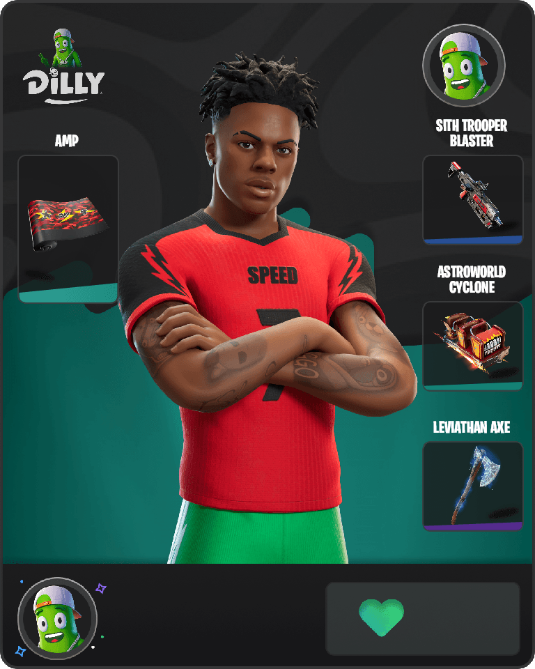 IShowSpeed Fortnite combo